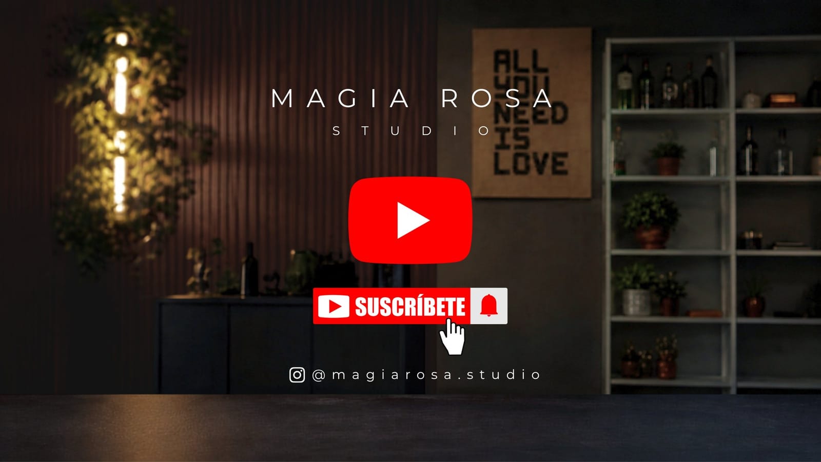 Suscríbete al canal de YouTube de Magia Rosa